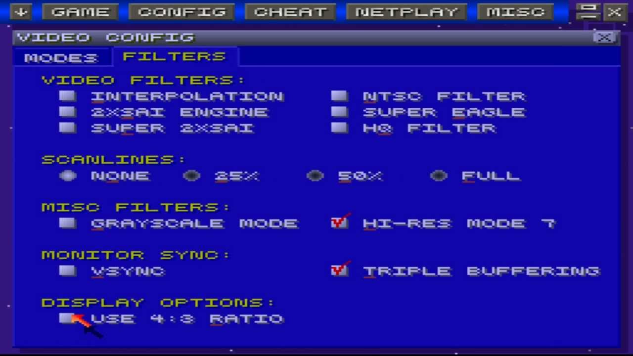 ZSNES Screenshot 1 - Best pictures of the game for Windows PC and other consoles at GamesMojo.com